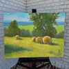 Summer Hay Bales | 30" h x 40" w - Liza Pruitt Art