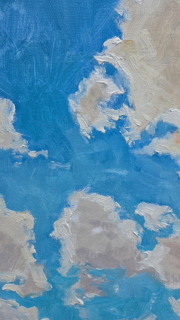 Sunlight on the Hills | 24" h x 36" w - Liza Pruitt Art