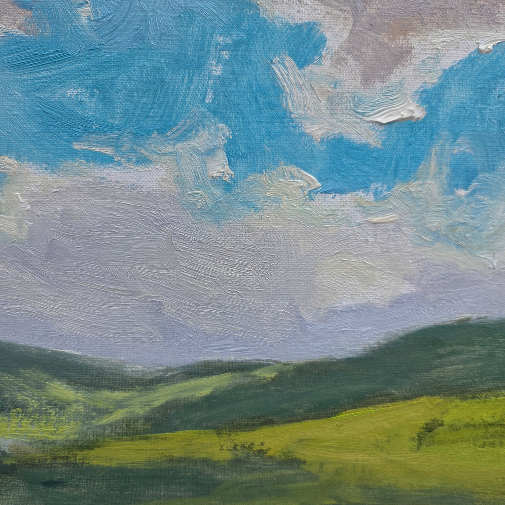 Sunlight on the Hills | 24" h x 36" w - Liza Pruitt Art