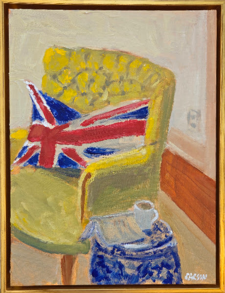 Tea Time | 13" h x 10" w - Liza Pruit Art