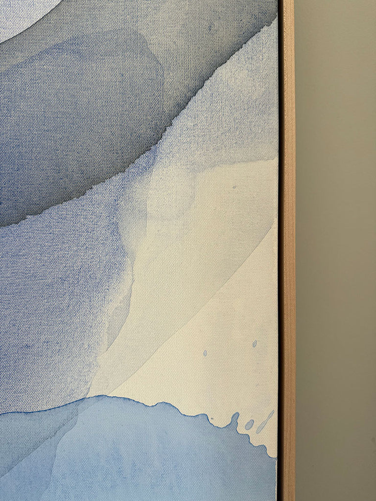The Quiet Below | 40" h x 30" w - Liza Pruitt Art