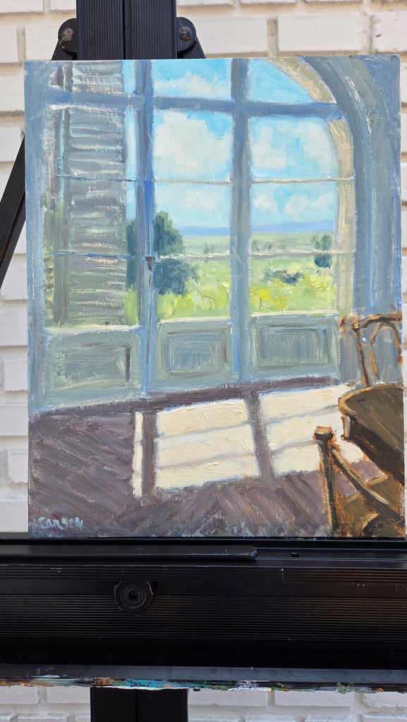 View From Renoir’s Dining Room, Cagnes-Sur-Mer  | 14" h x 11" w - Liza Pruitt Art