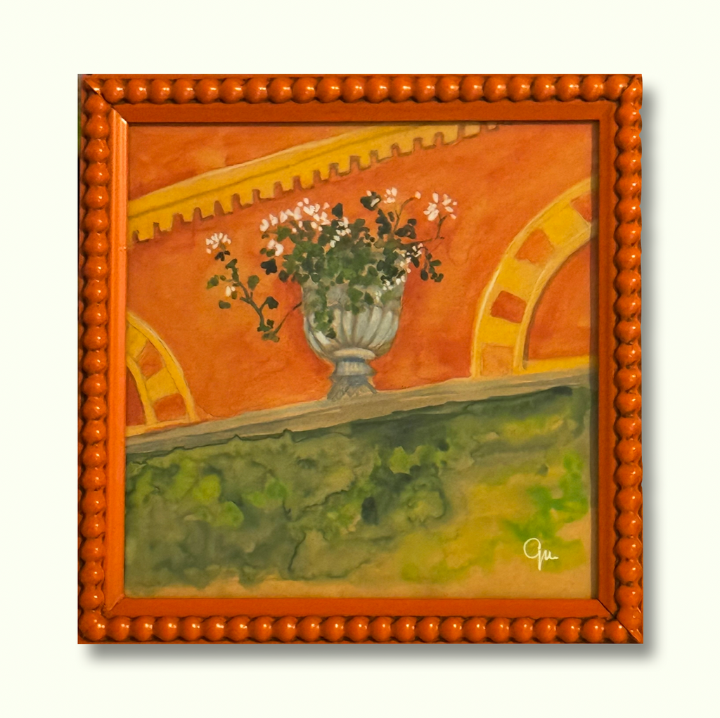 Villa on Como | 8" h x 8" w - Liza Pruitt Art