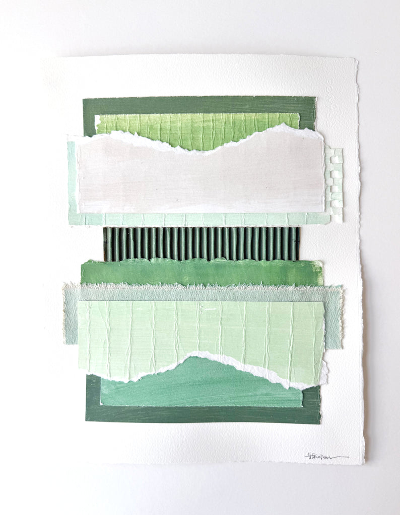 Where the Green Grass Grows | 14" h x 11" w - Liza Pruitt Art