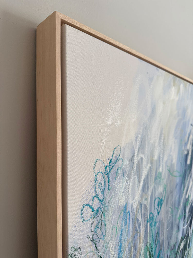 Wild Current | 40" h x 30" w - Liza Pruitt Art