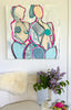 Winging It | 36" h x 36" w - Liza Pruitt Art