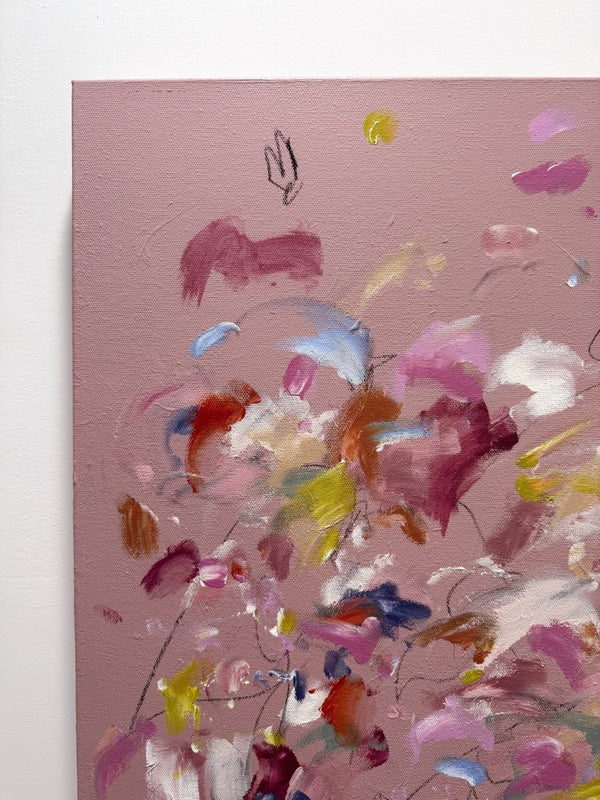 A Mouthful of Cherries I | 24" h x 18" w - Liza Pruitt