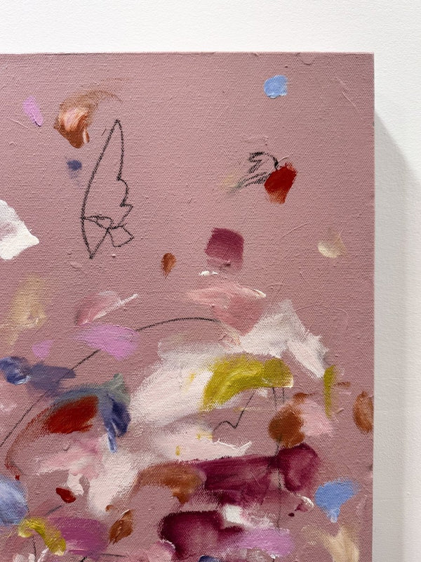 A Mouthful of Cherries II | 24" h x 18" w - Liza Pruitt