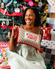 A Tini Bit Merry Needlepoint Pillow - Liza Pruitt