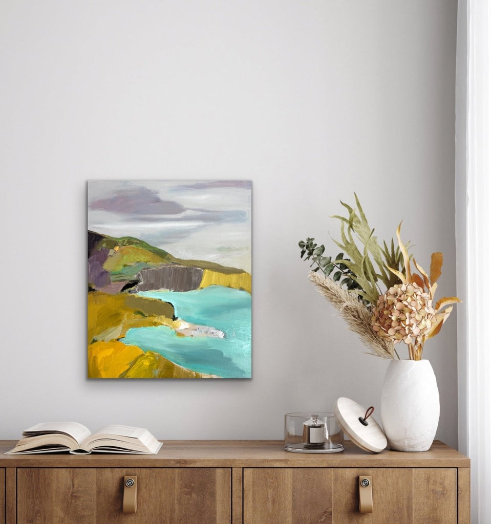 A Wilder Shore | 24" h x 20" w - Liza Pruitt