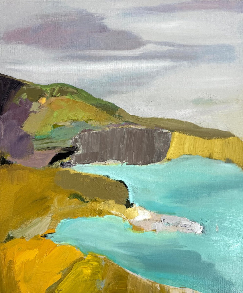 A Wilder Shore | 24" h x 20" w - Liza Pruitt