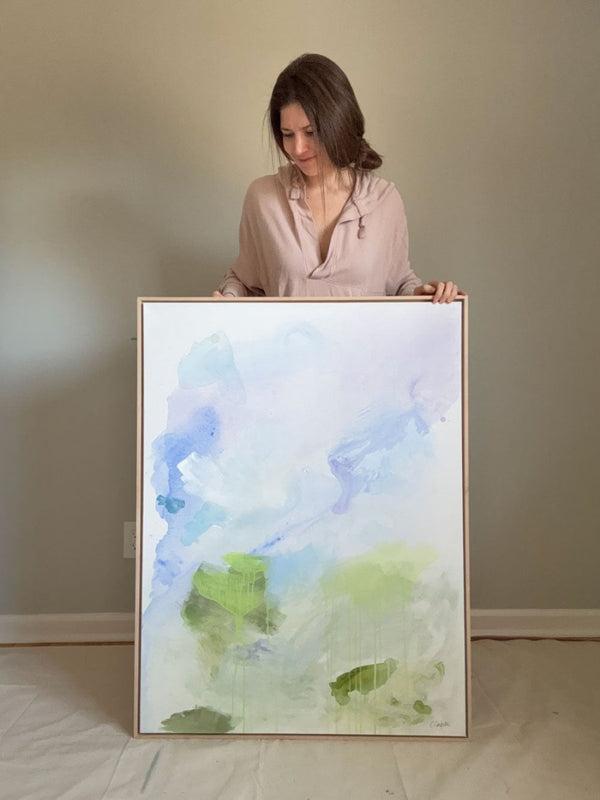 A World of Imagination | 40" h x 30" w | Framed - Liza Pruitt