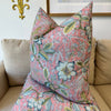 Abigail Pillow Cover in Coral - Liza Pruitt