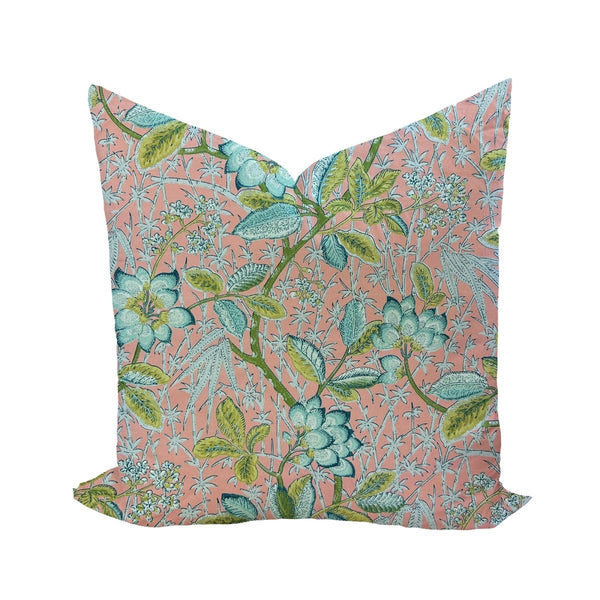 Abigail Pillow Cover in Coral - Liza Pruitt