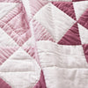 Abigail Pink Quilted Throw Blanket - Liza Pruitt