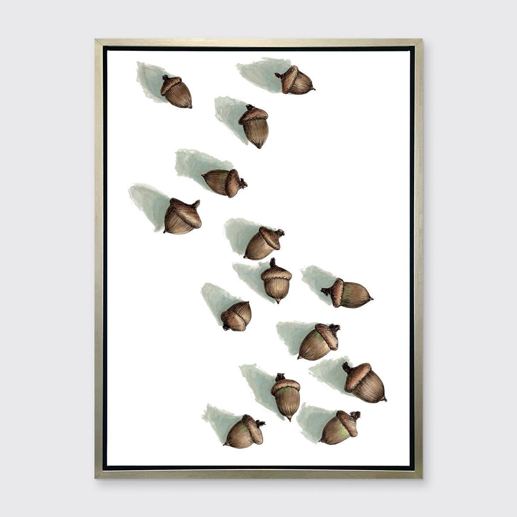 Acorns - Open Edition Canvas Print - Liza Pruitt