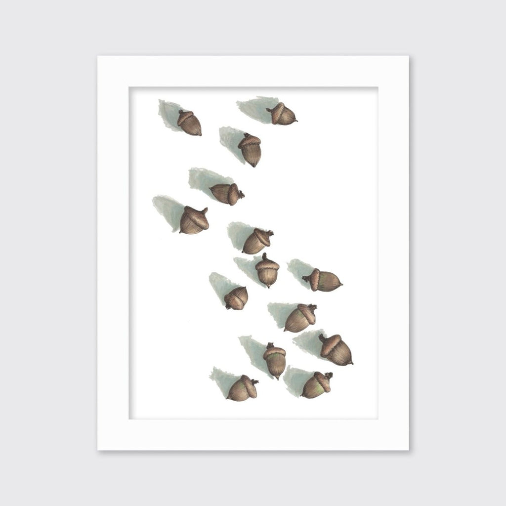 Acorns - Open Edition Paper Print - Liza Pruitt