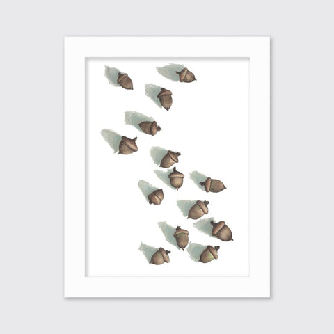 Acorns - Open Edition Paper Print - Liza Pruitt