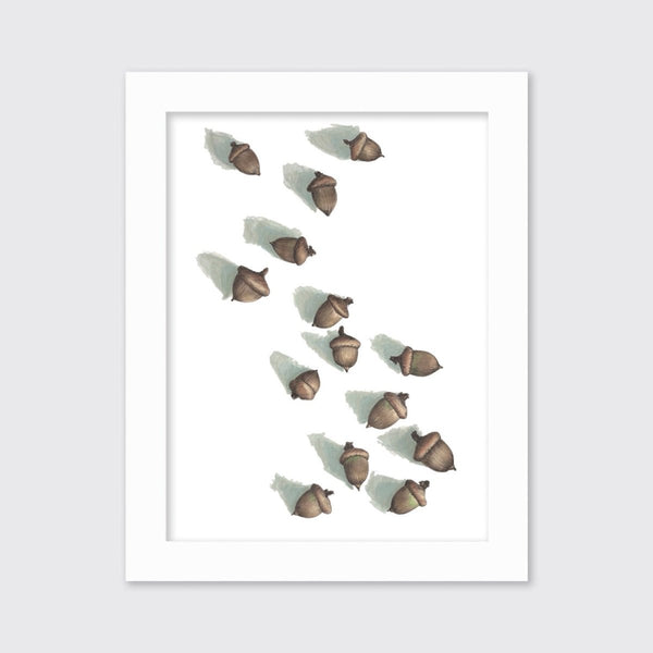 Acorns - Open Edition Paper Print - Liza Pruitt