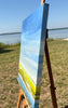 Across the Marsh | 30" h x 30" w - Liza Pruitt