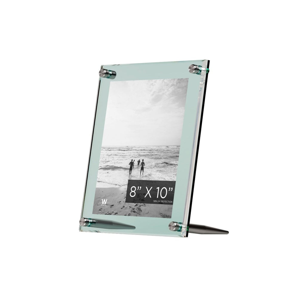 Acrylic Bevel Tabletop Float Frame for 8x10" photos - Liza Pruitt