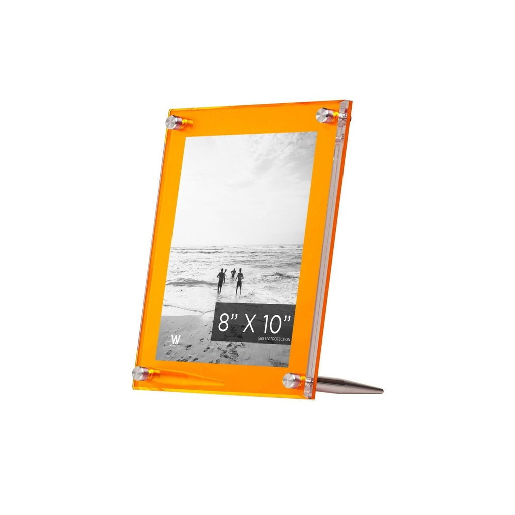 Acrylic Bevel Tabletop Float Frame for 8x10" photos - Liza Pruitt