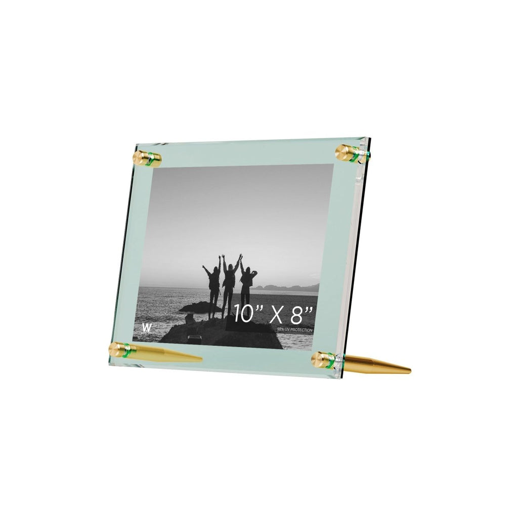 Acrylic Bevel Tabletop Float Frame for 8x10" photos - Liza Pruitt