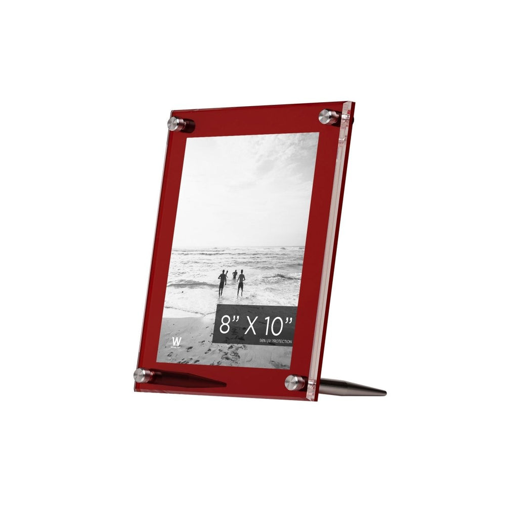 Acrylic Bevel Tabletop Float Frame for 8x10" photos - Liza Pruitt