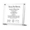 Acrylic Bevel Tabletop Float Frames - Liza Pruitt