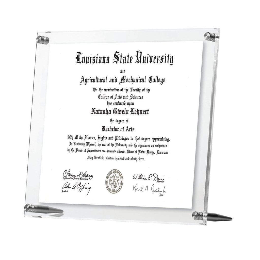 Acrylic Bevel Tabletop Float Frames - Liza Pruitt