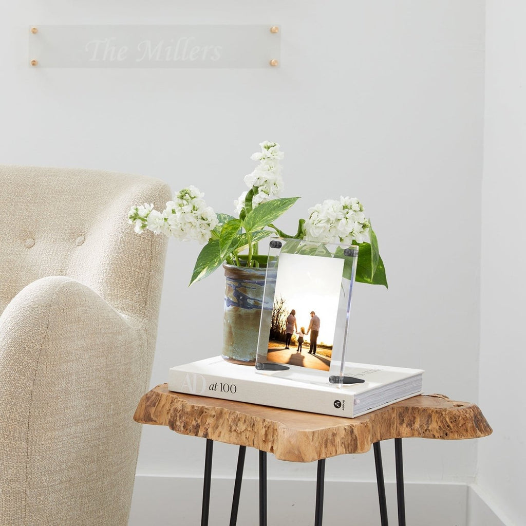 Acrylic Bevel Tabletop Float Frames - Liza Pruitt