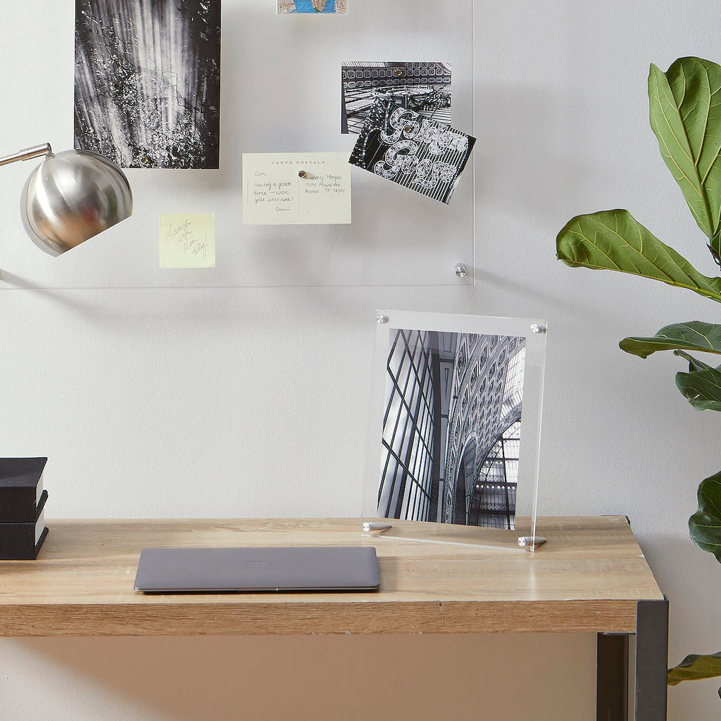 Acrylic Bevel Tabletop Float Frames - Liza Pruitt