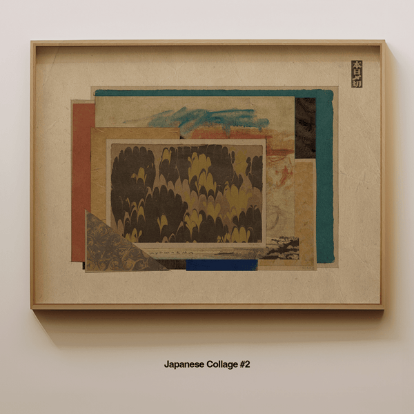 Against Your Waves by Seb M. - Japanese Collage 2 - Liza Pruitt