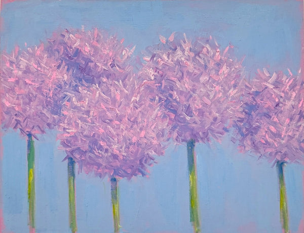 Allium V | 11" h x 14" w - Liza Pruitt