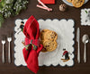 Ambesonne Winter Ski Resort Christmas Table Runner & Christmas placemats Set – Snowy Mountain Dining Table Decor – Winter Wonderland Table Setting - Liza Pruitt