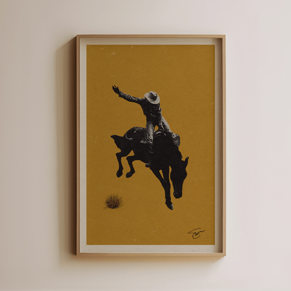 American Rodeo Cowboy - Western Collection - Liza Pruitt