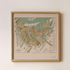 Amsterdam Vintage Map - Square - Liza Pruitt