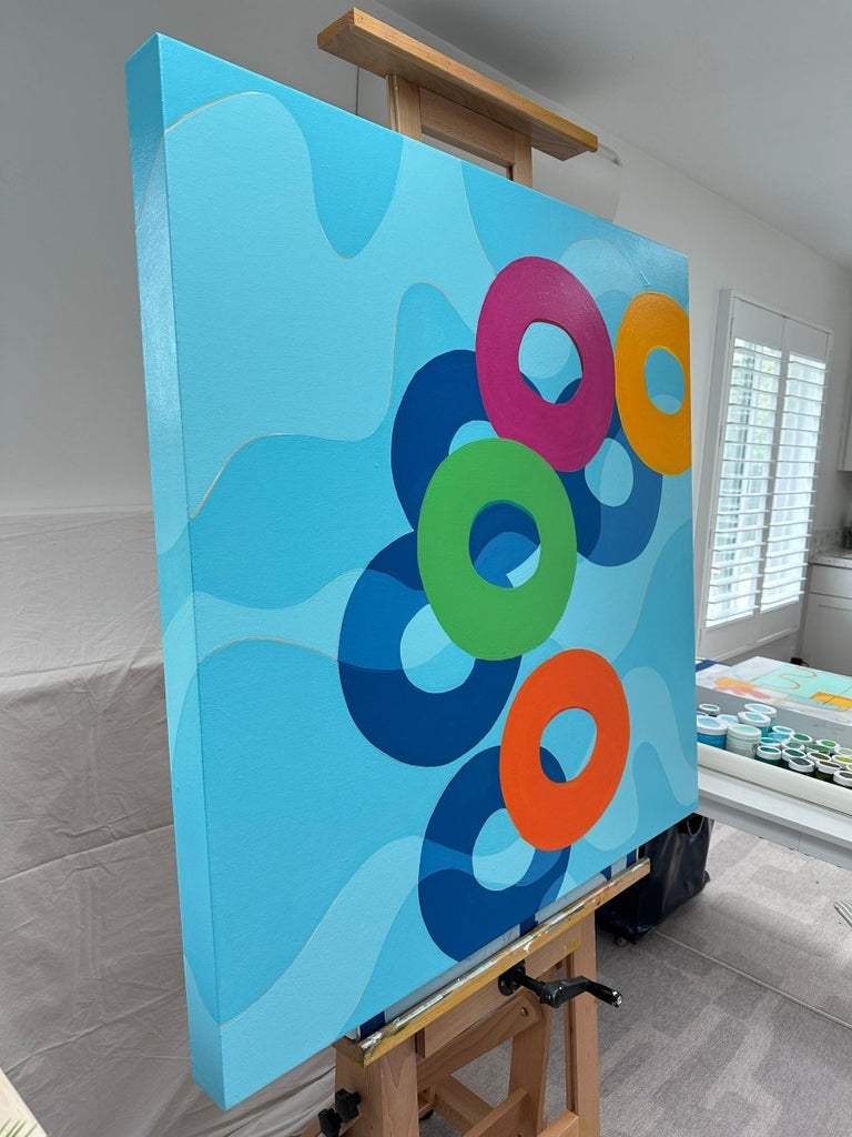Another Summer’s Day | 40" h x 40" w - Liza Pruitt