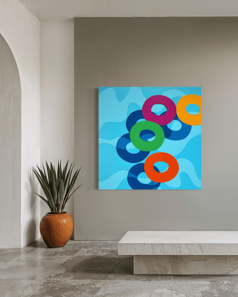 Another Summer’s Day | 40" h x 40" w - Liza Pruitt