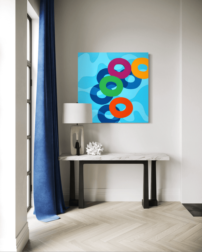 Another Summer’s Day | 40" h x 40" w - Liza Pruitt