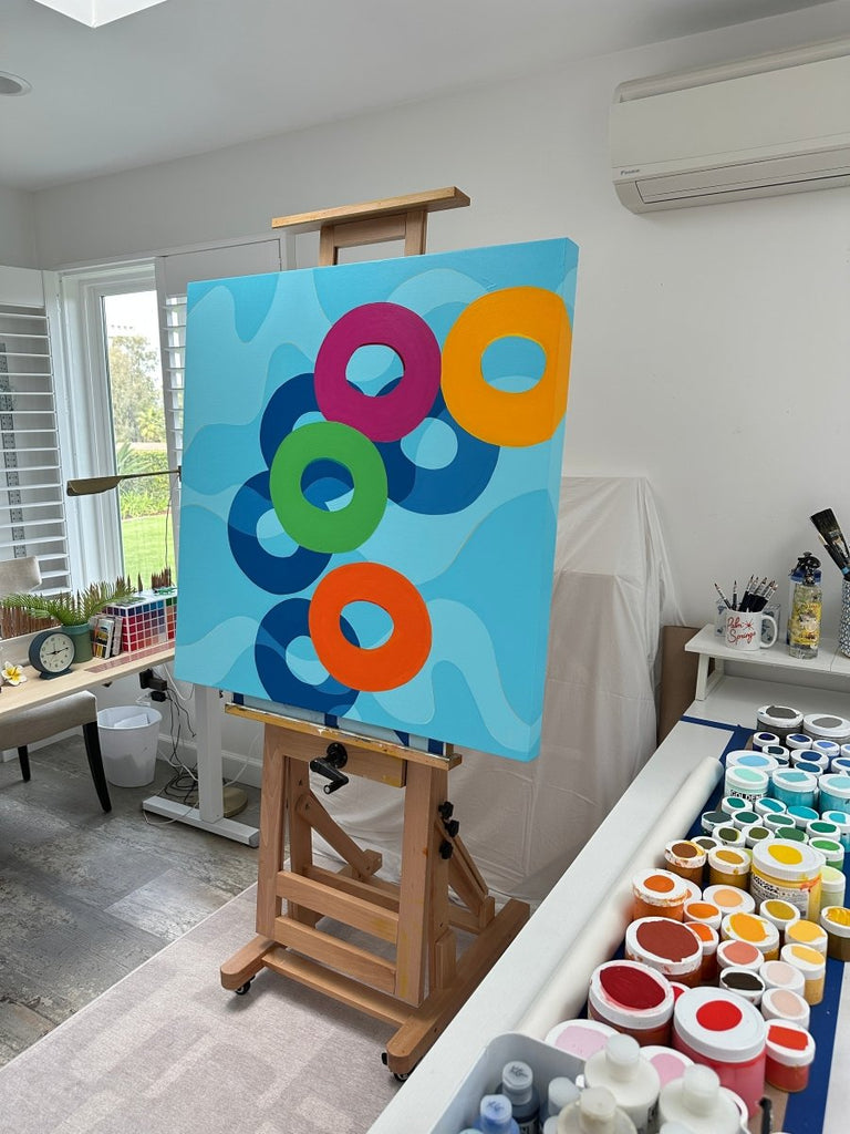 Another Summer’s Day | 40" h x 40" w - Liza Pruitt
