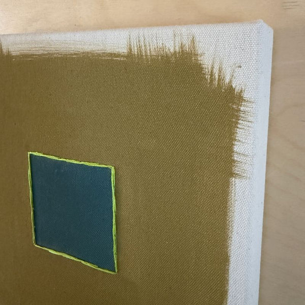 Anthracite Green/Olive Box | 10" h x 10" w - Liza Pruitt