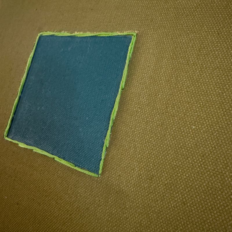 Anthracite Green/Olive Box | 10" h x 10" w - Liza Pruitt