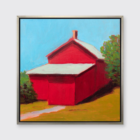 Apple Barn - Open Edition Canvas Print - Liza Pruitt