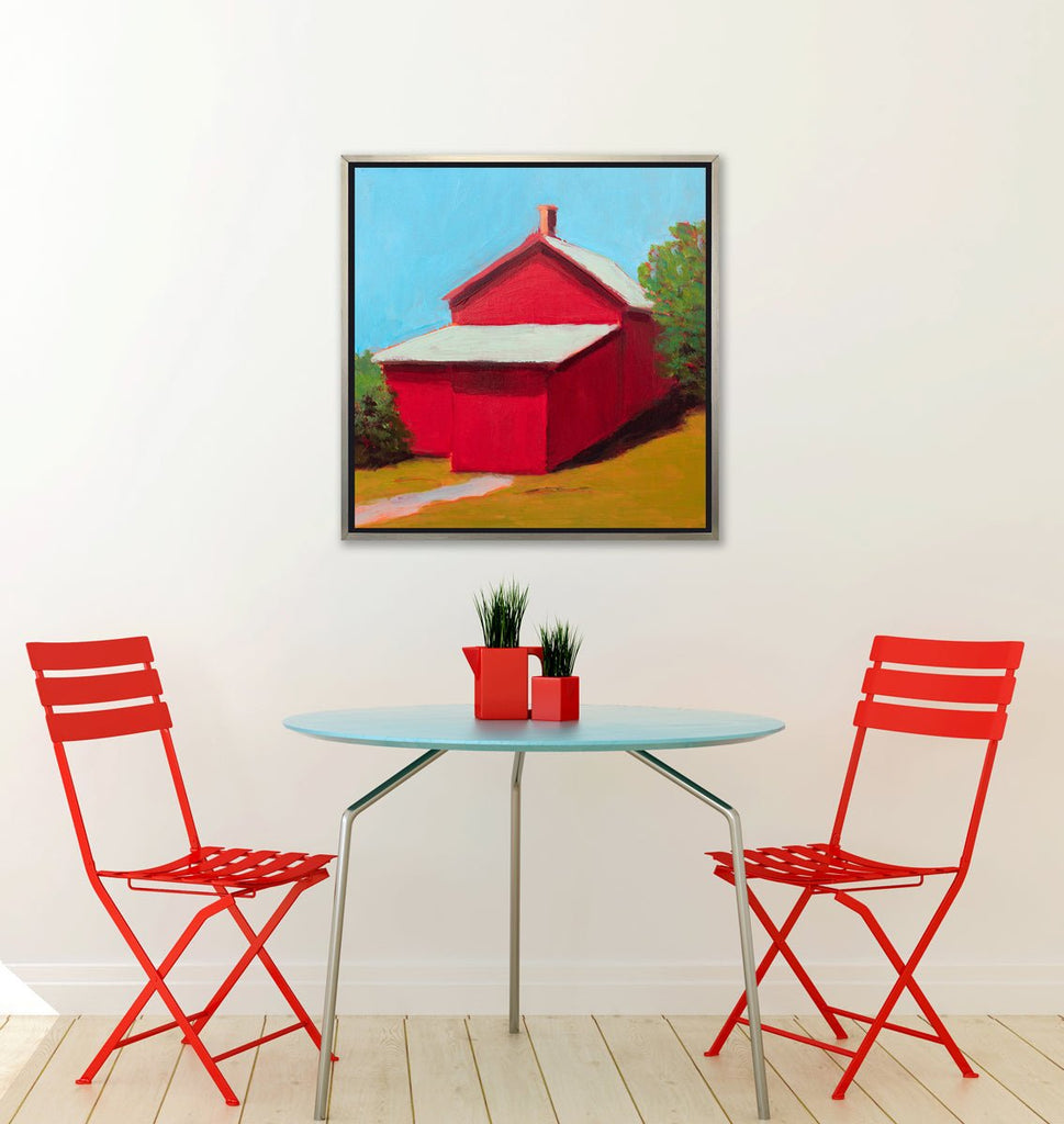 Apple Barn - Open Edition Canvas Print - Liza Pruitt