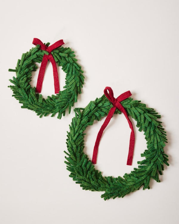 Artisan Felted Wool Wreath - Liza Pruitt