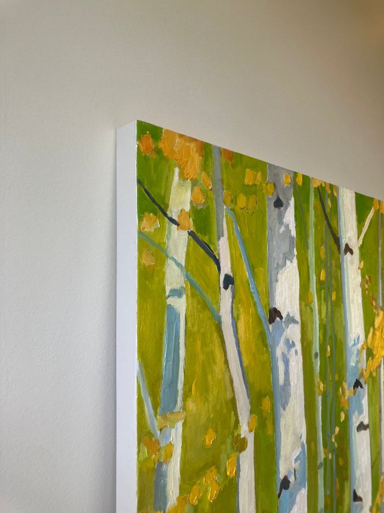 Aspen Shadows | 40" h x 36" w - Liza Pruitt