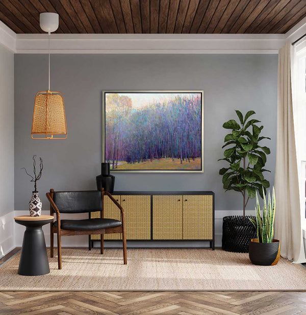 At Pond's Edge, Emerging Spring - Open Edition Canvas Print - Liza Pruitt