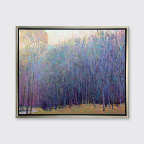 At Pond's Edge, Emerging Spring - Open Edition Canvas Print - Liza Pruitt