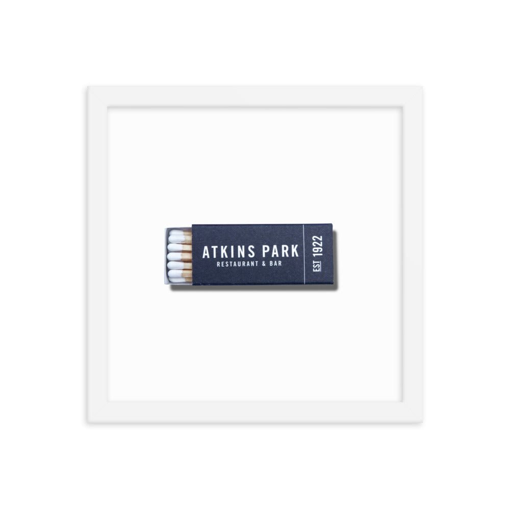 Atkins Park Framed Print - Liza Pruitt